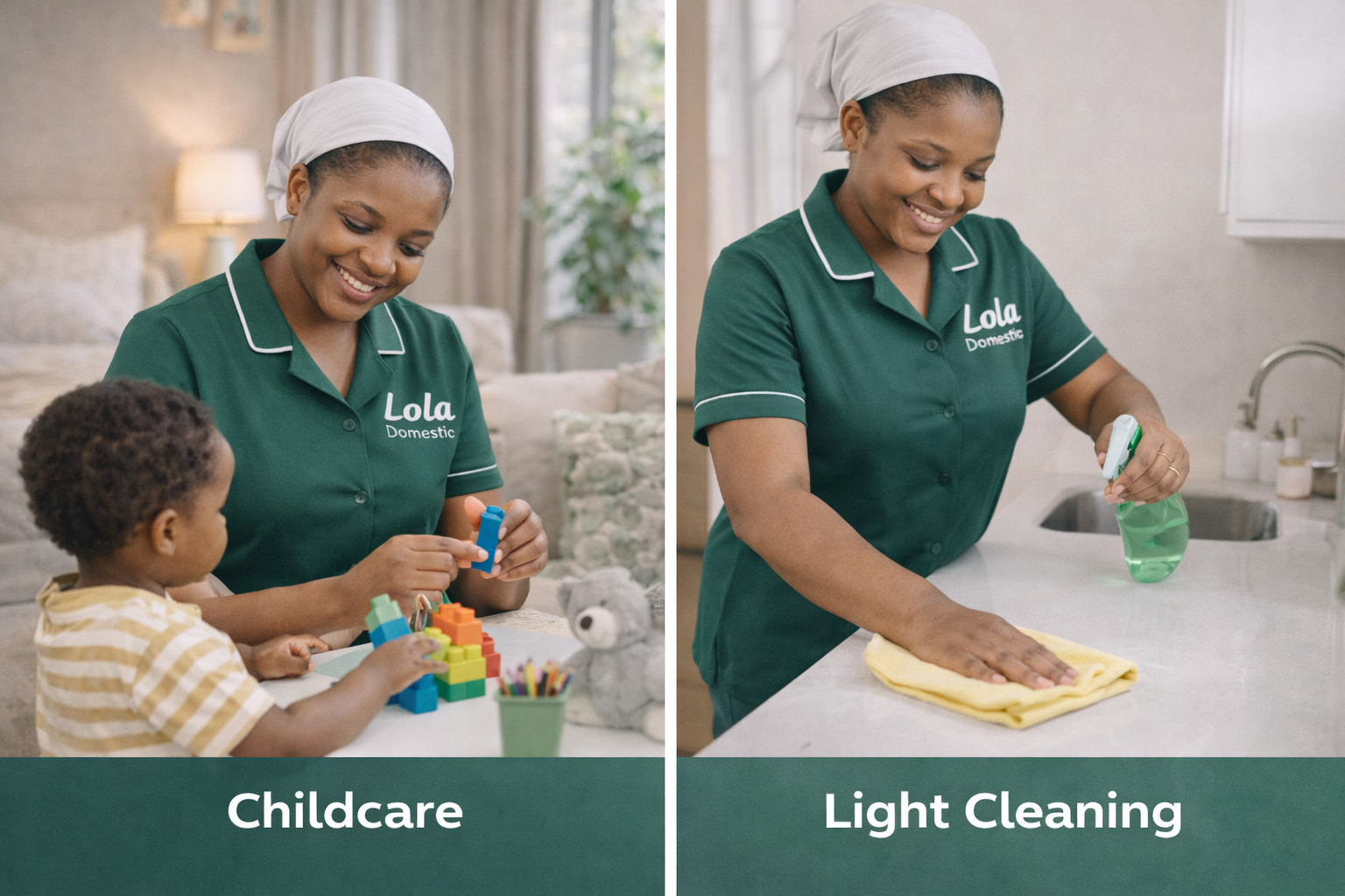 Domestic worker duties checklist in a Kenyan home, Lola Domestic